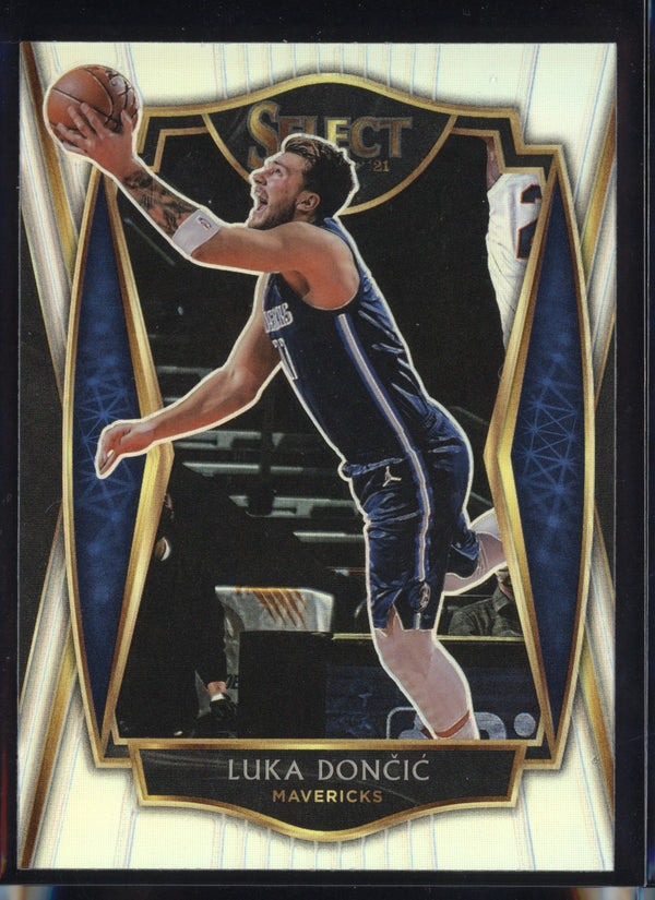 Luka Doncic 2020/21 Panini Select Premier Level Silver