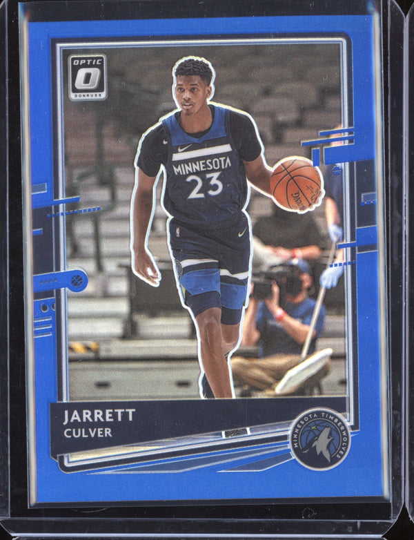 Jarrett Culver 2020-21 Panini Donruss Optic Blue  45/59