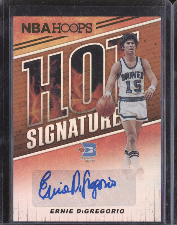 Ernie DiGregorio 2018-19 Panini Hoops HS-EDG Hot Signatures