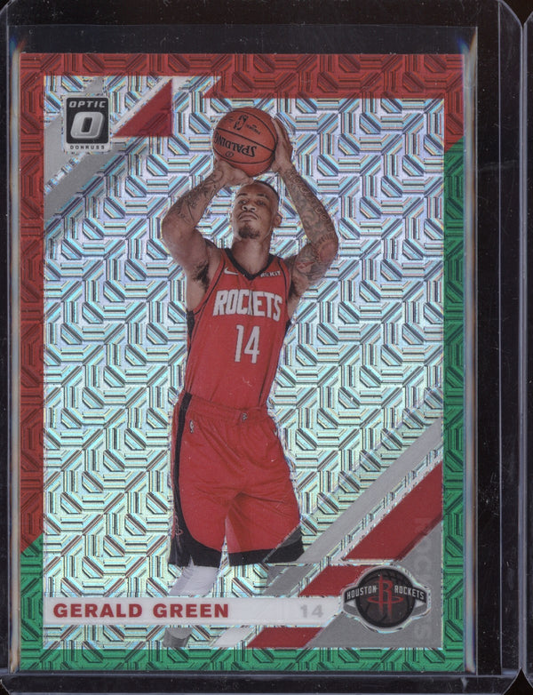 Gerald Green 2019-20 Panini Optic Choice Red & Green Prizm