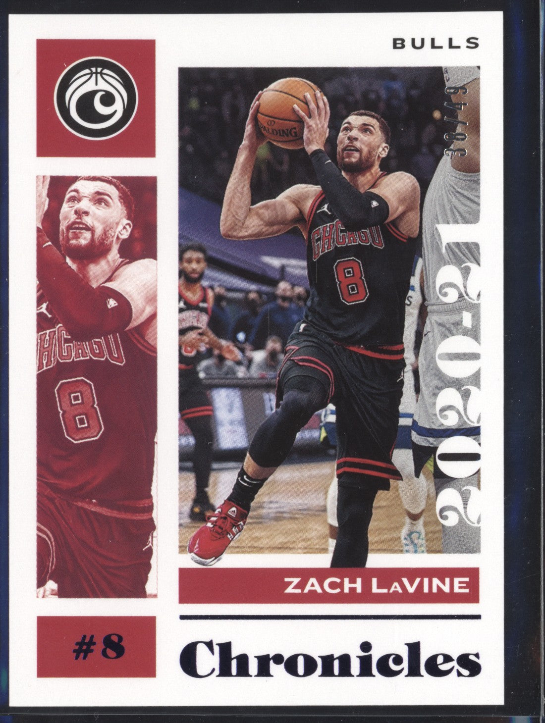 Zach LaVine 2020-21 Panini Chronicles 4 Purple 38/49