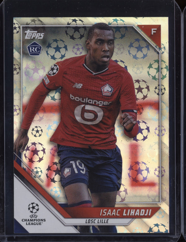 Isaac Lihadji 2021/22 Topps UEFA Champions League Starball