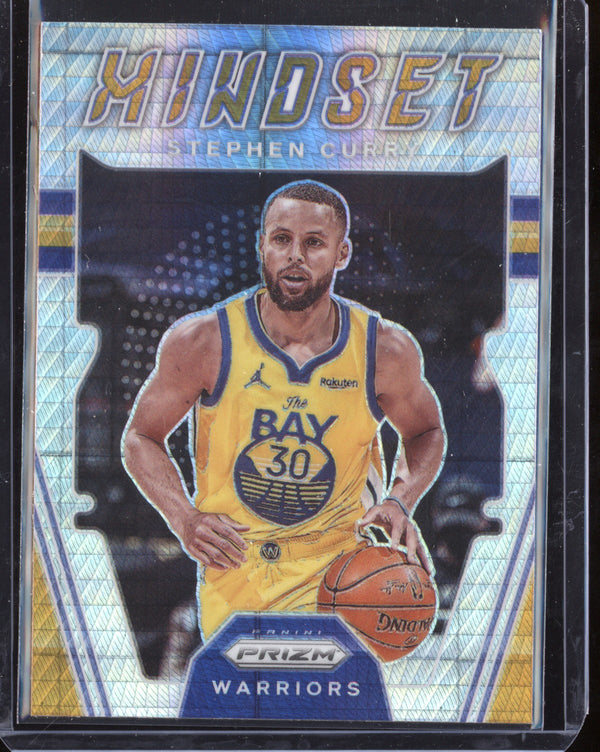 Stephen Curry 2021-22 Panini Prizm Mindset Hyper