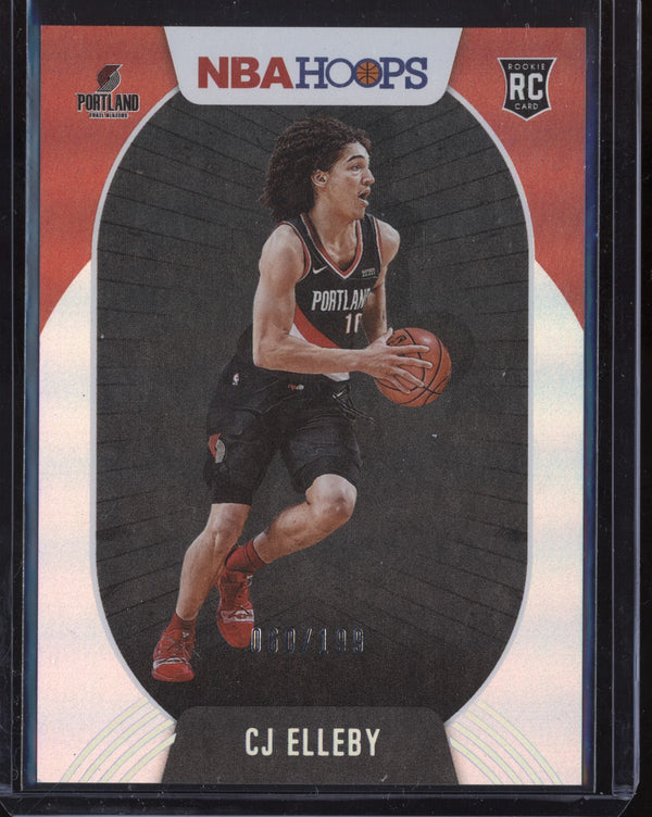 CJ Elleby 2020/21 Panini Hoops Silver RC 60/199