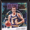 Jerry West 2020-21 Panini Court Kings Holding Court Signatures Ruby 45/49