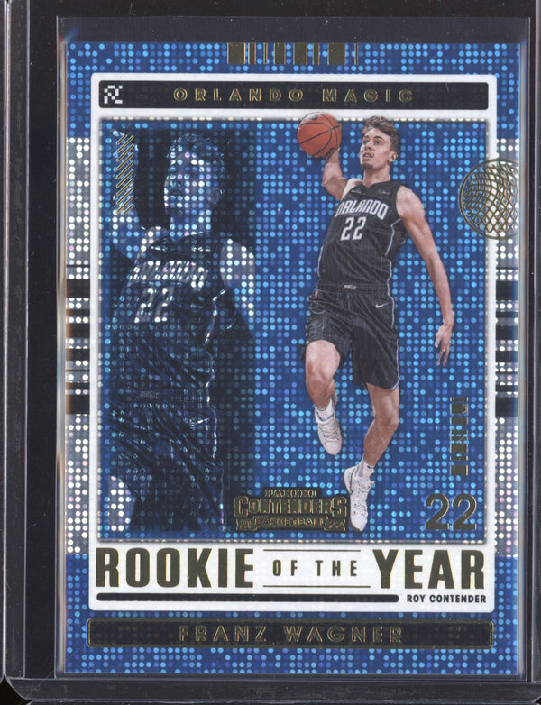 Franz Wagner 2021-22 Panini Contenders Rookie of the Year Contenders RC