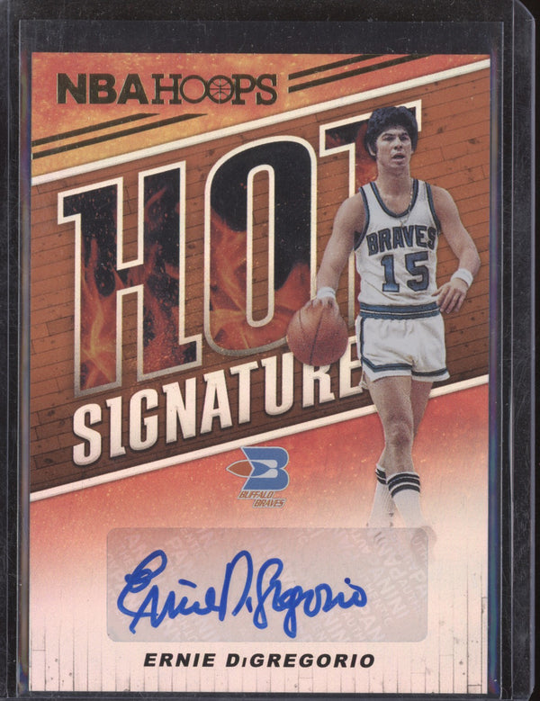 Ernie DiGregorio 2018-19 Panini Hoops HS-EDG Hot Signatures