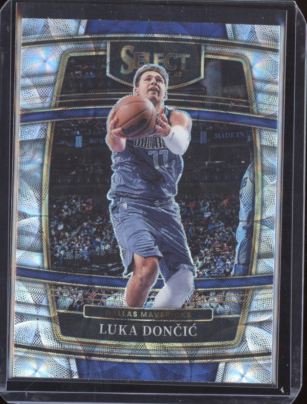 Luka Doncic 2021-22 Panini Select 12 Concourse Scope