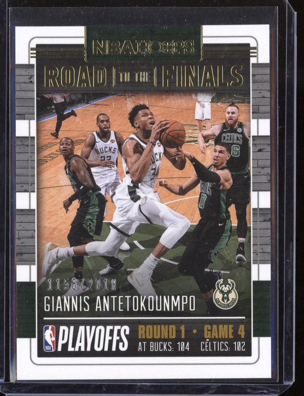 Giannis Antetokounmpo  2018-19 Panini Hoops Road to the Finals 1st Round 1156/2018