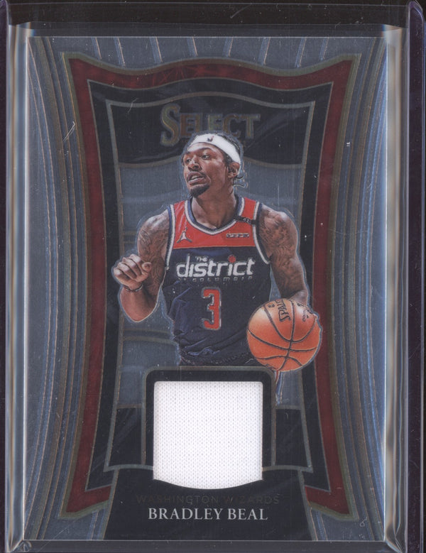 Bradley Beal 2020-21 Panini Select SS-BBL Selective Swatches