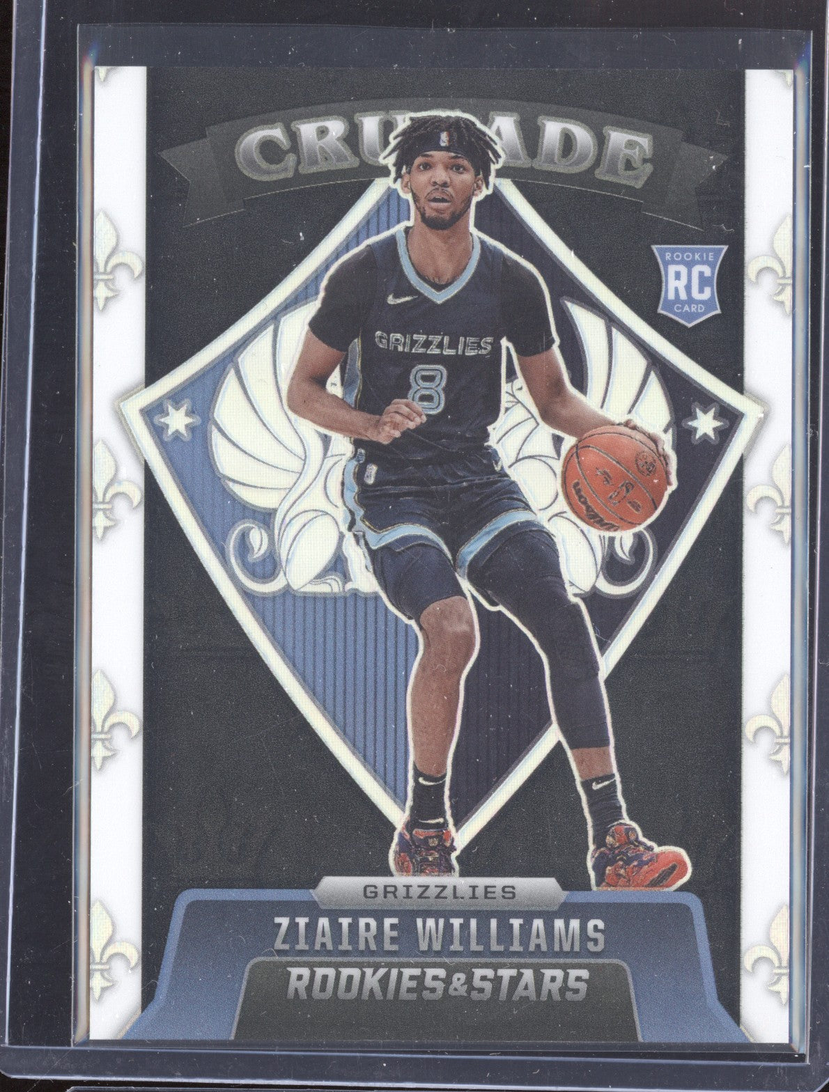 Ziaire Williams 2021-22 Panini Chronicles 633 Crusade Black RC 1/1