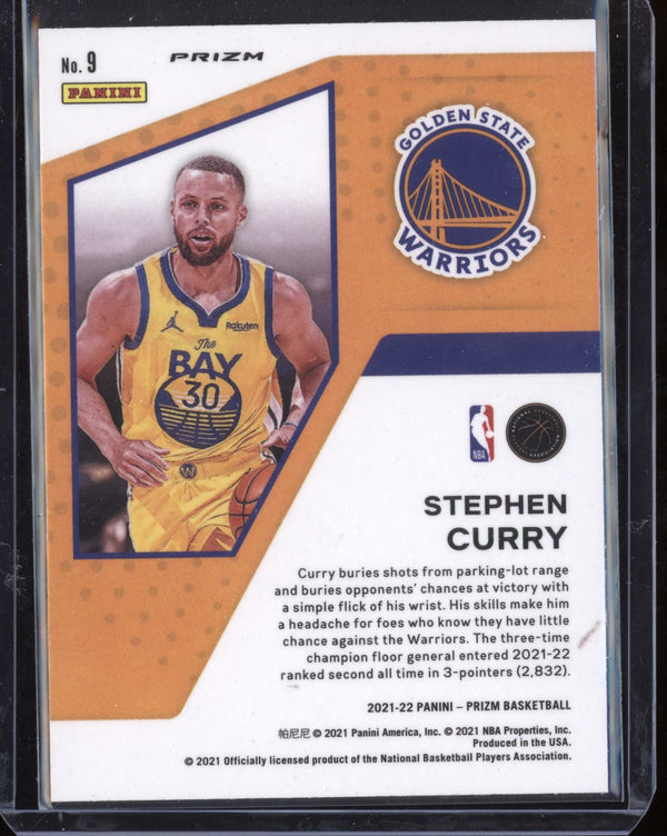 Stephen Curry 2021-22 Panini Prizm Mindset Hyper