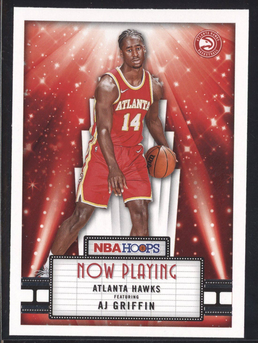 AJ Griffin 2022-23 Panini Hoops 13 Now Playing RC