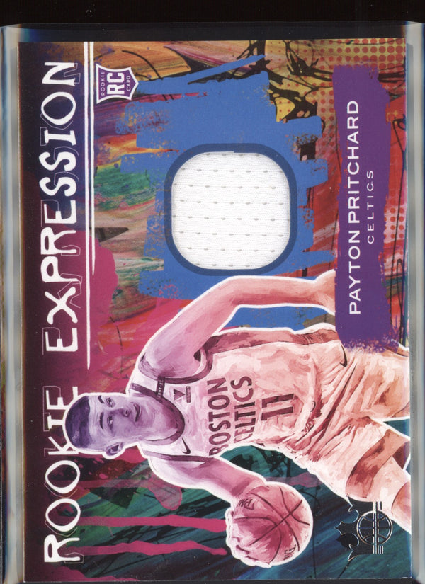 Payton Pritchard 2020-21 Panini Court Kings Rookie Expression Jersey RC