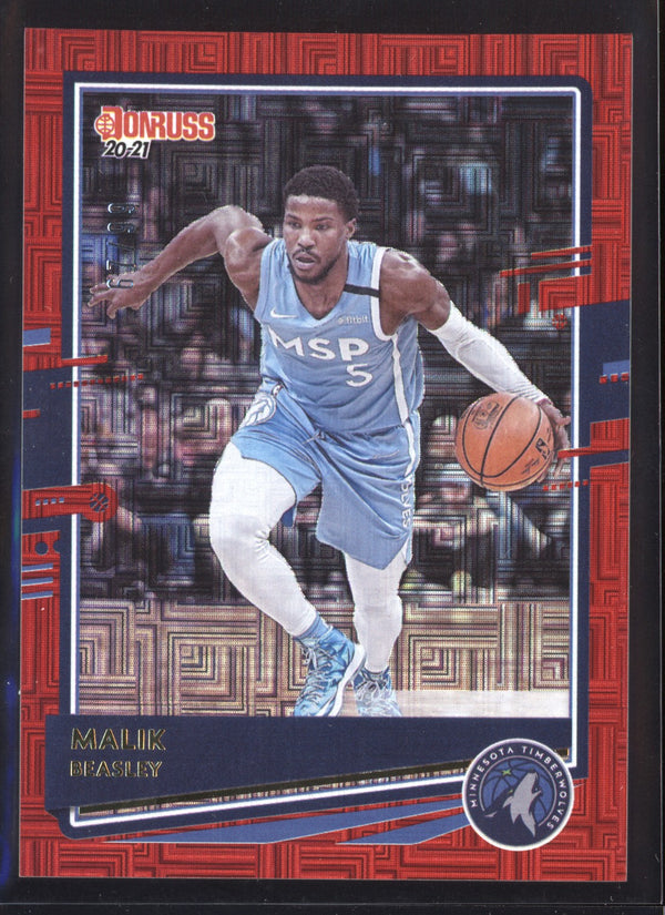 Malik Beasley 2020/21 Panini Donruss Choice Red  67/99