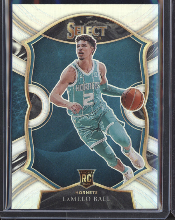 LaMelo Ball 2020/21 Panini Select Concourse Silver RC