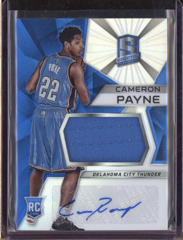 Cameron Payne 2015-16 Panini Spectra 117 Rookie Jersey Autographs Prizms  RC