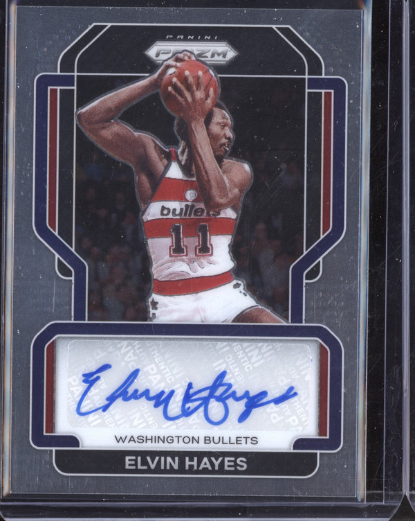 Elvin Hayes 2021-22 Panini Prizm Signatures