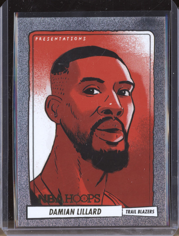 Damian Lillard 2023/24 Panini Hoops 10 Presentations