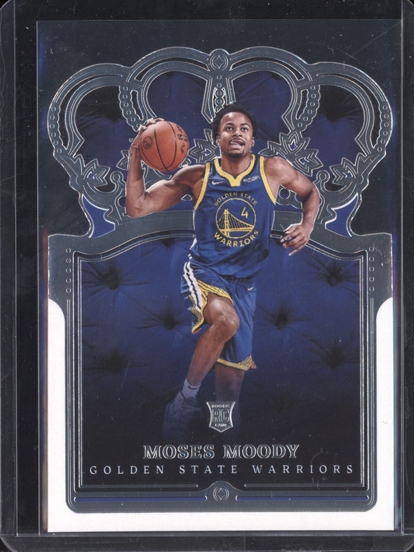 Moses Moody 2021/22 Panini Crown Royale RC