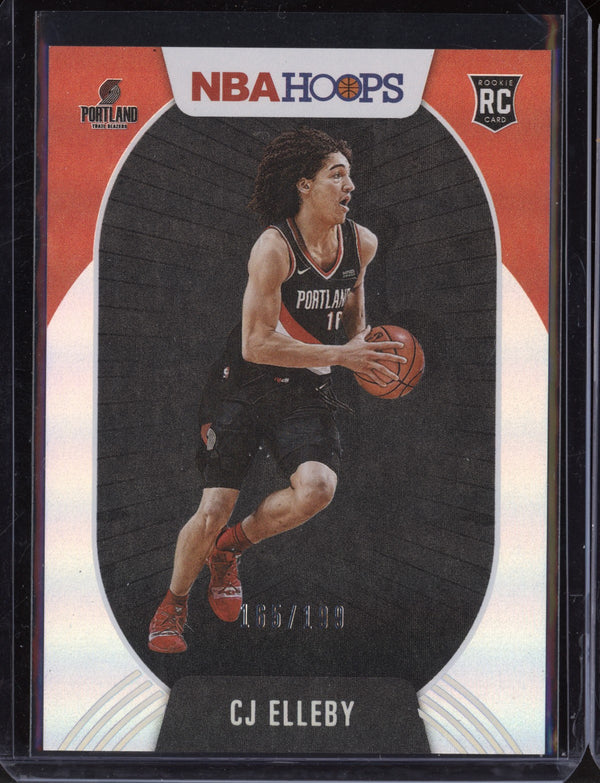 CJ Elleby 2020-21 Panini Hoops Silver RC 165/199