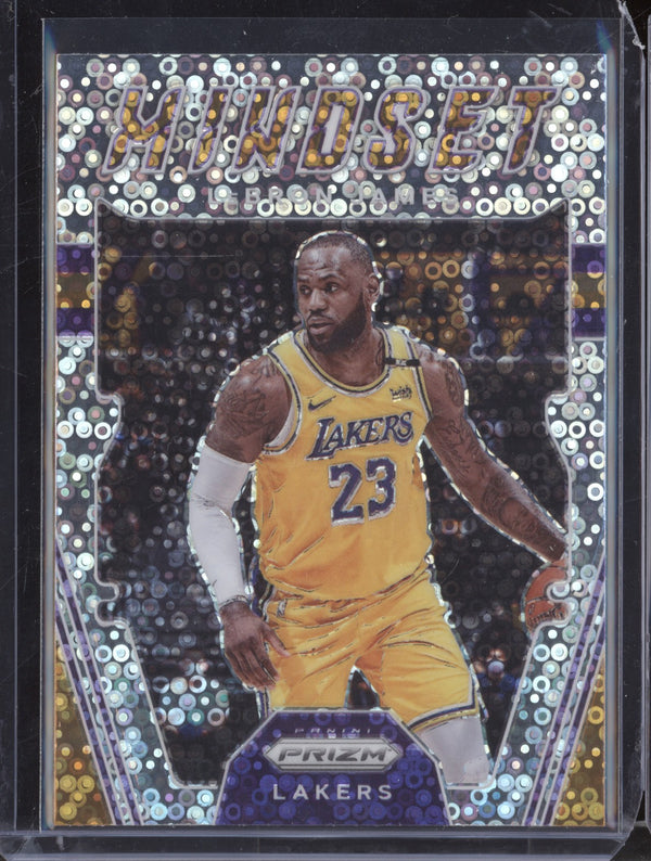 LeBron James 2021-22 Panini Prizm 3 Mindset Fast Break