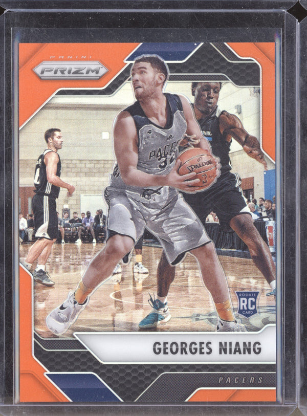 Georges Niang 2016-17 Panini Prizm 187 Orange RC 40/49