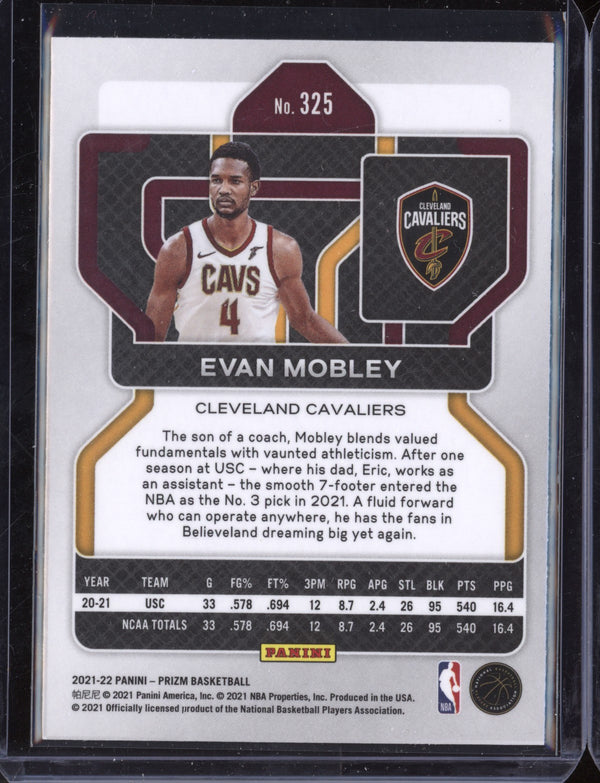 Evan Mobley 2021-22 Panini Prizm RC