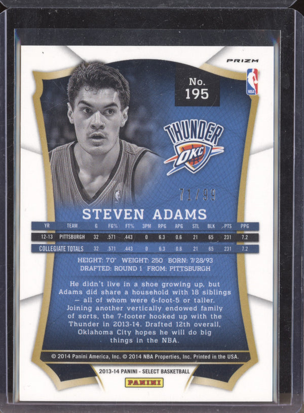 Steven Adams 2013-14 Panini Select 195 Purple RC 71/99