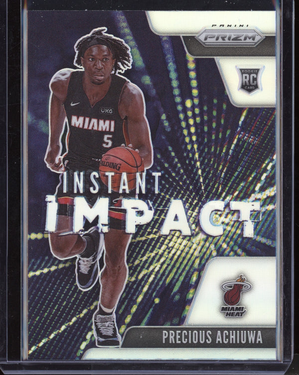 Precious Achiuwa 2020/21 Panini Prizm Instant Impact Silver RC