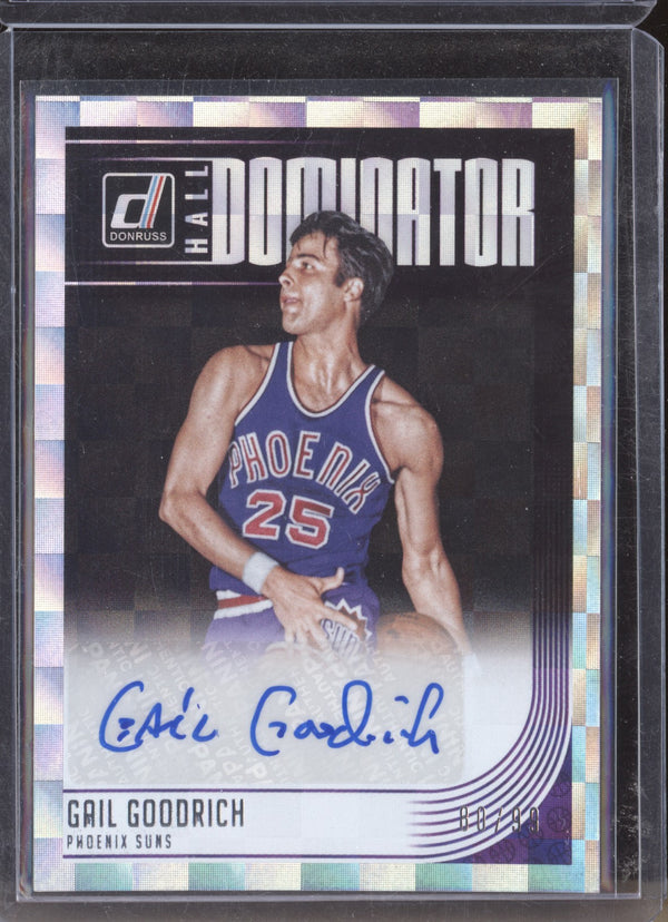 Gail Goodrich 2018-19 Panini Donruss HD-GGR Hall Dominator Signatures 80/99