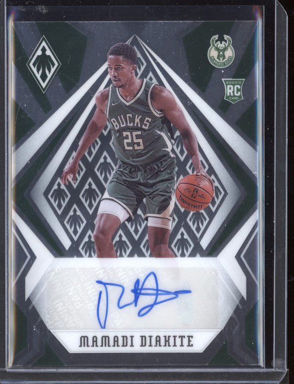 Mamadi Diakite 2020-21 Panini Chronicles Phoenix Rookie Auto RC 40/99