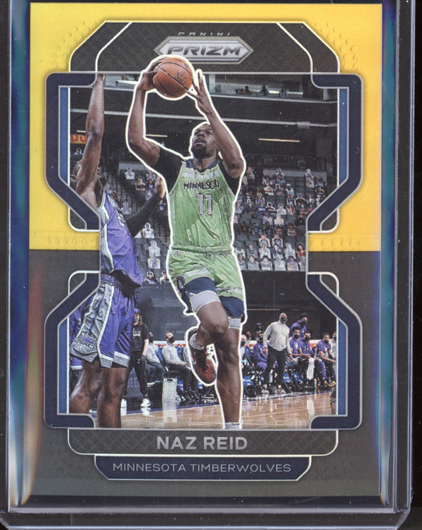 Naz Reid 2021-22 Panini Prizm Black Gold  4/5