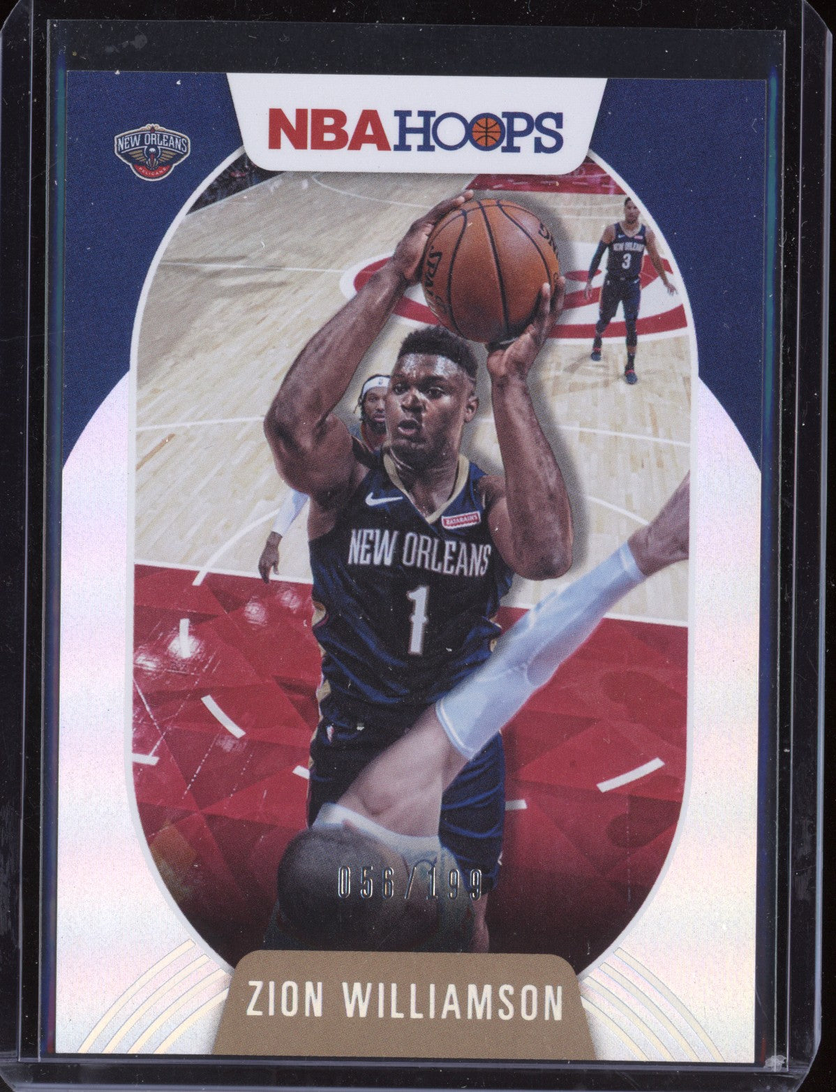 Zion Williamson  2020-21 Panini Hoops Silver 56/199