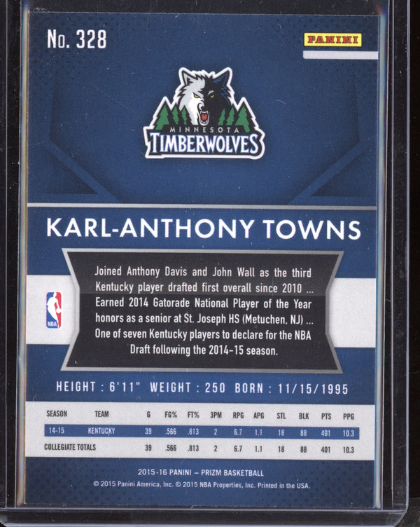 Karl-Anthony Towns 2015/16 Panini Prizm RC