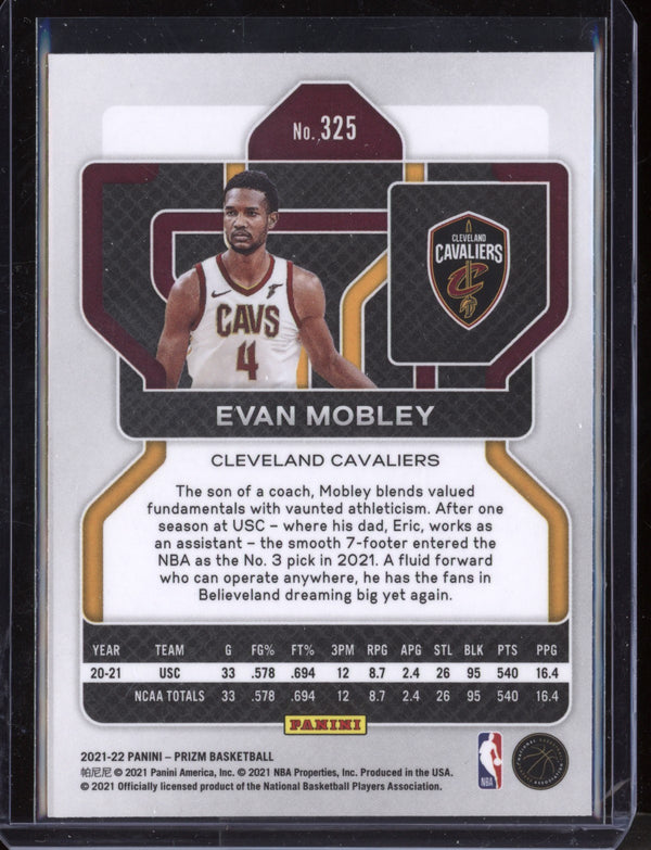 Evan Mobley 2021-22 Panini Prizm RC