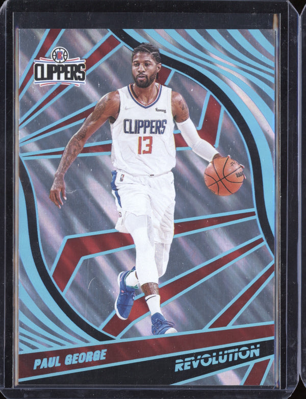 Paul George 2021-22 Panini Revolution Lava 2/10