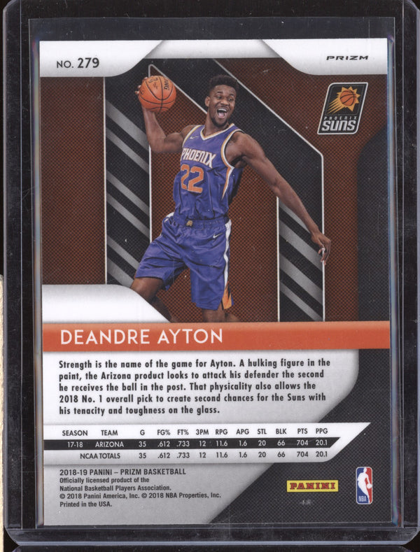 Deandre Ayton 2018-19 Panini Prizm 279 Green RC