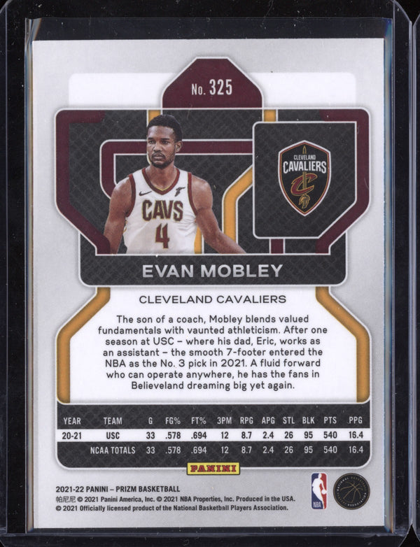 Evan Mobley 2021-22 Panini Prizm RC