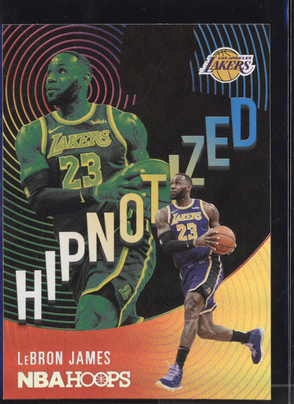 LeBron James 2020/21 Panini Hoops Hipnotized