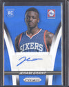 Jerami Grant 2014-15 Panini Prizm 30 Rookie Auto Blue RC 204/499