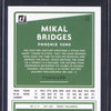 Mikal Bridges 2020-21 Panini Donruss Choice Gold 10/10