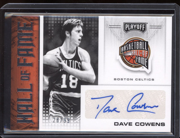 Dave Cowens 2020/21 Panini Chronicles Hall of Fame Auto 28/99