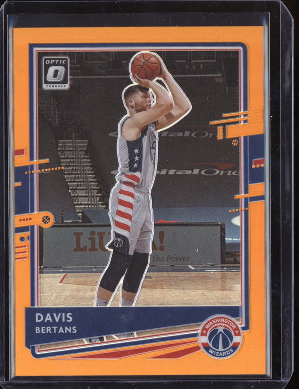 Davis Bertans 2020-21 Panini Donruss Optic Orange 174/199