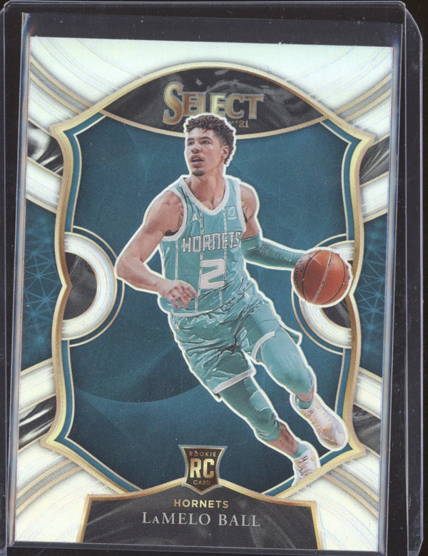 LaMelo Ball 2020-21 Panini Select 63 Concourse Silver RC