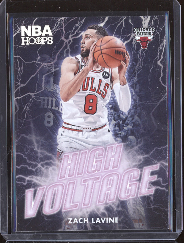 Zach Lavine 2023/24 Panini Hoops 22 High Voltage