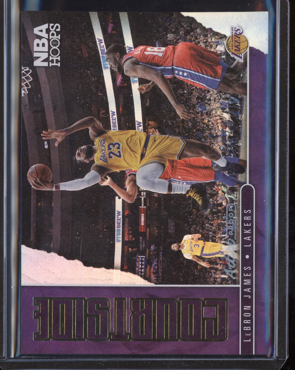 LeBron James 2020/21 Panini Hoops Courtside Artist Proof 15/25