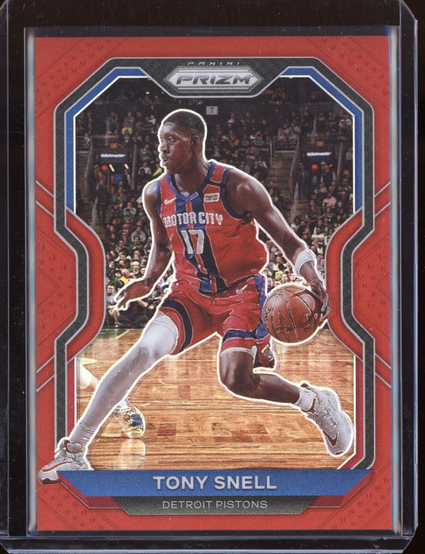 Tony Snell 2020 Panini Prizm Basketball Red Prizm 15/299