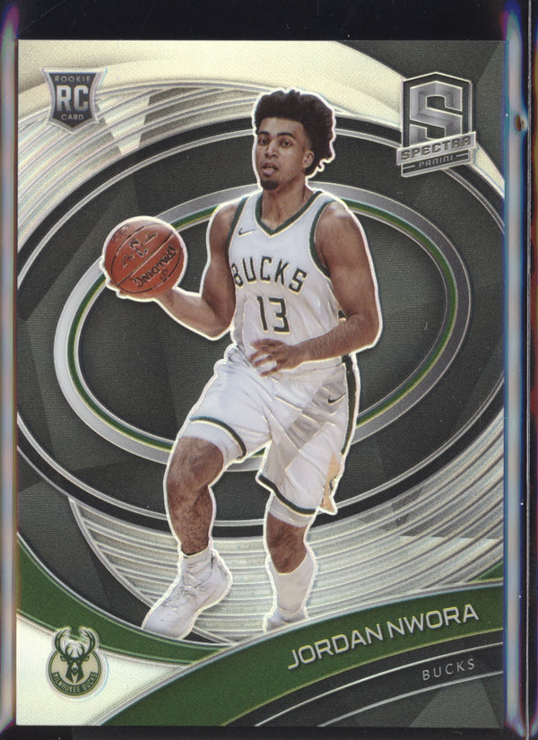 Jordan Nwora 2020/21 Panini Spectra Silver RC