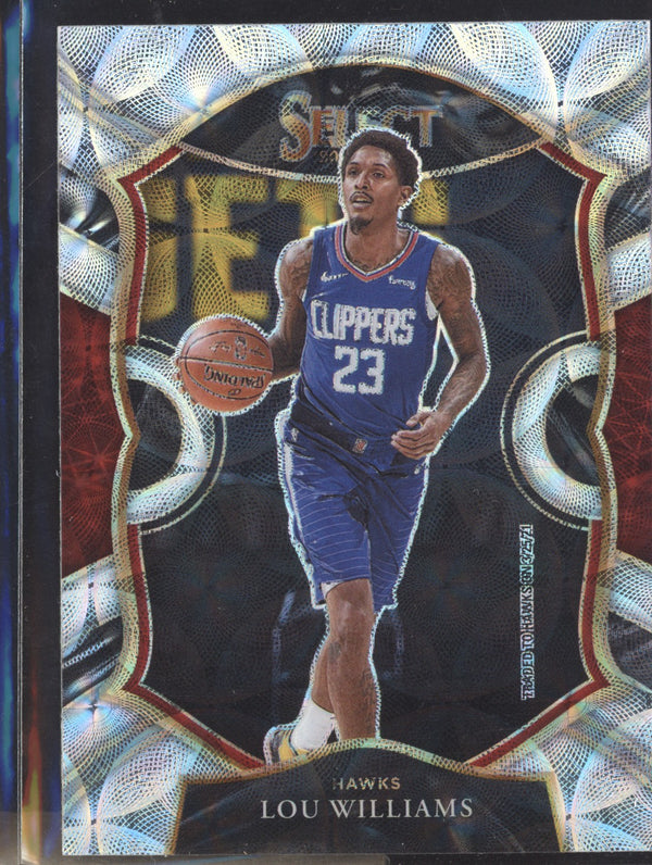 Lou Williams 2020-21 Panini Select 3 Concourse Scope